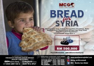BANTU KAMI UNTUK BANTU SAUDARA SYRIA KITA UNTUK TIDAK LAGI BERLAPAR